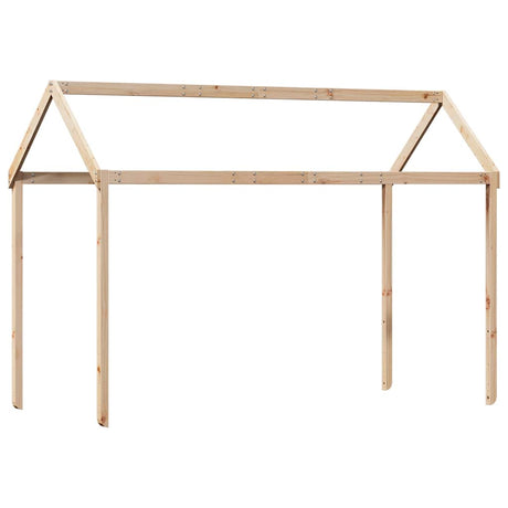 Vidaxl kinderbedhuisje 207x95,5x159 cm massief grenenhout
