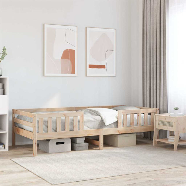 Vidaxl bedframe zonder matras massief grenenhout 90x200 cm