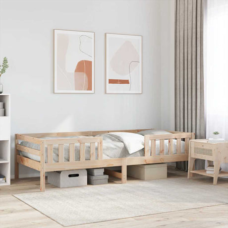 Vidaxl bedframe zonder matras massief grenenhout 75x190 cm