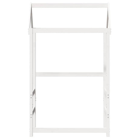 Vidaxl kinderbedhuisje 118x70x176,5 cm massief grenenhout wit