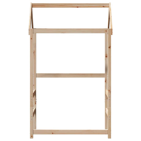 Vidaxl kinderbedhuisje 98x70x176,5 cm massief grenenhout