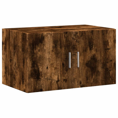 Vidaxl wandkast 70x42,5x40 cm bewerkt hout gerookt eikenkleurig