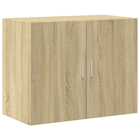 Vidaxl wandkast 80x42,5x64 cm bewerkt hout sonoma eikenkleurig