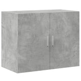 Vidaxl wandkast 80x42,5x64 cm bewerkt hout betongrijs