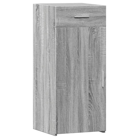 Vidaxl dressoir 40x42,5x93 cm bewerkt hout grijs sonoma eikenkleur