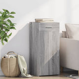 Vidaxl dressoir 40x42,5x93 cm bewerkt hout grijs sonoma eikenkleur