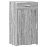 Vidaxl dressoir 50x42,5x93 cm bewerkt hout grijs sonoma eikenkleurig
