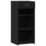 Vidaxl dressoir 40x42,5x93 cm bewerkt hout zwart