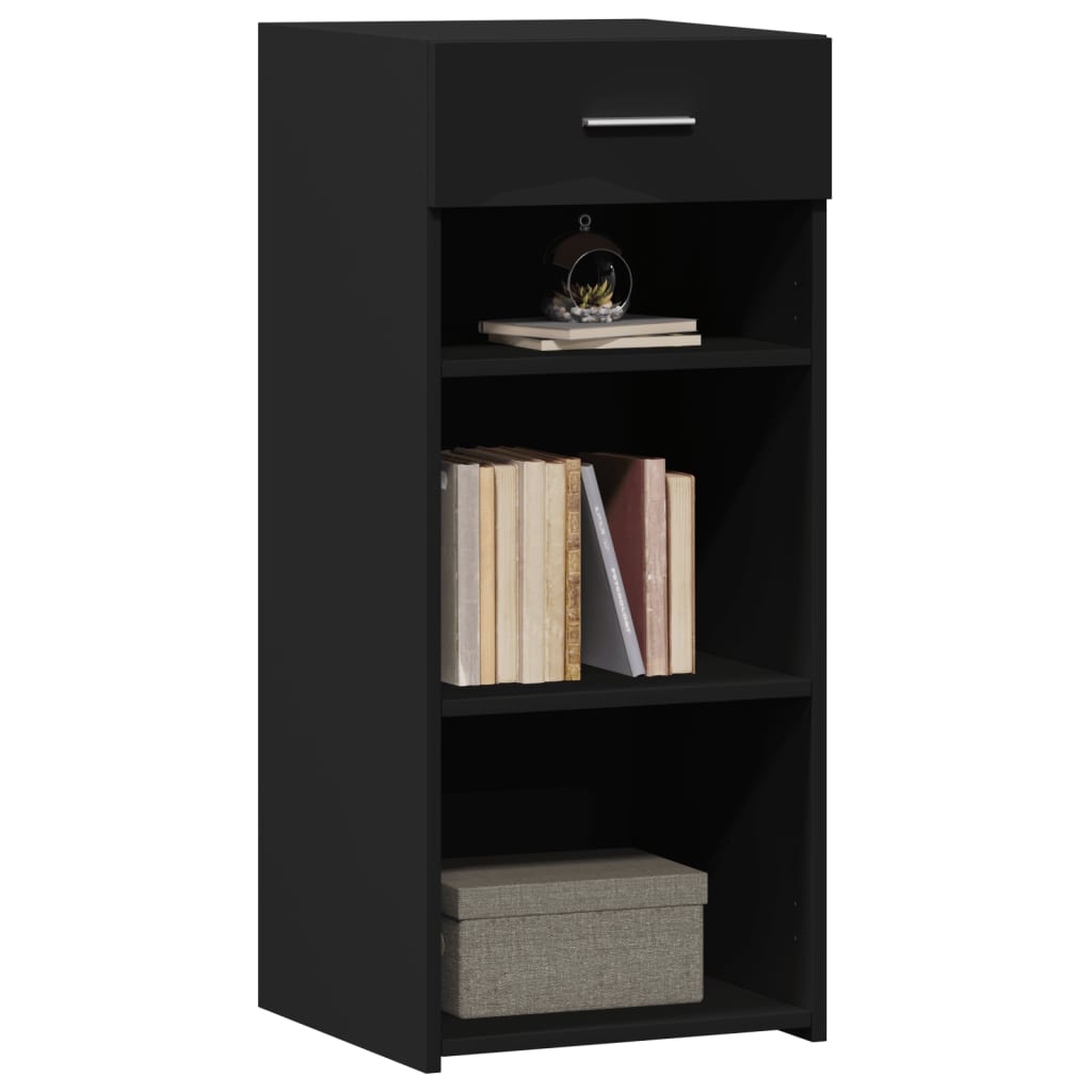 Vidaxl dressoir 40x42,5x93 cm bewerkt hout zwart