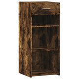 Vidaxl dressoir 40x42,5x93 cm bewerkt hout gerookt eikenkleurig