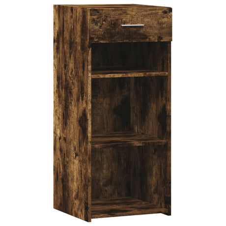 Vidaxl dressoir 40x42,5x93 cm bewerkt hout gerookt eikenkleurig