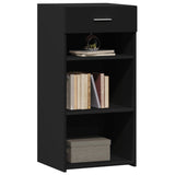 Vidaxl dressoir 45x42,5x93 cm bewerkt hout zwart