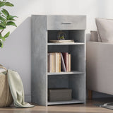 Vidaxl dressoir 45x42,5x93 cm bewerkt hout betongrijs