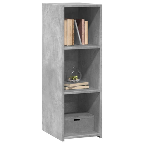 Vidaxl dressoir 30x41x93 cm bewerkt hout betongrijs