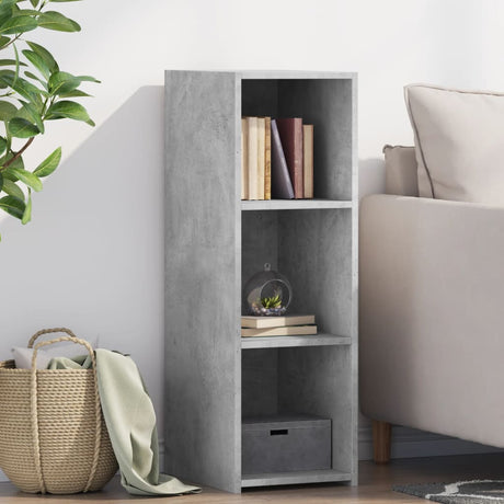 Vidaxl dressoir 30x41x93 cm bewerkt hout betongrijs