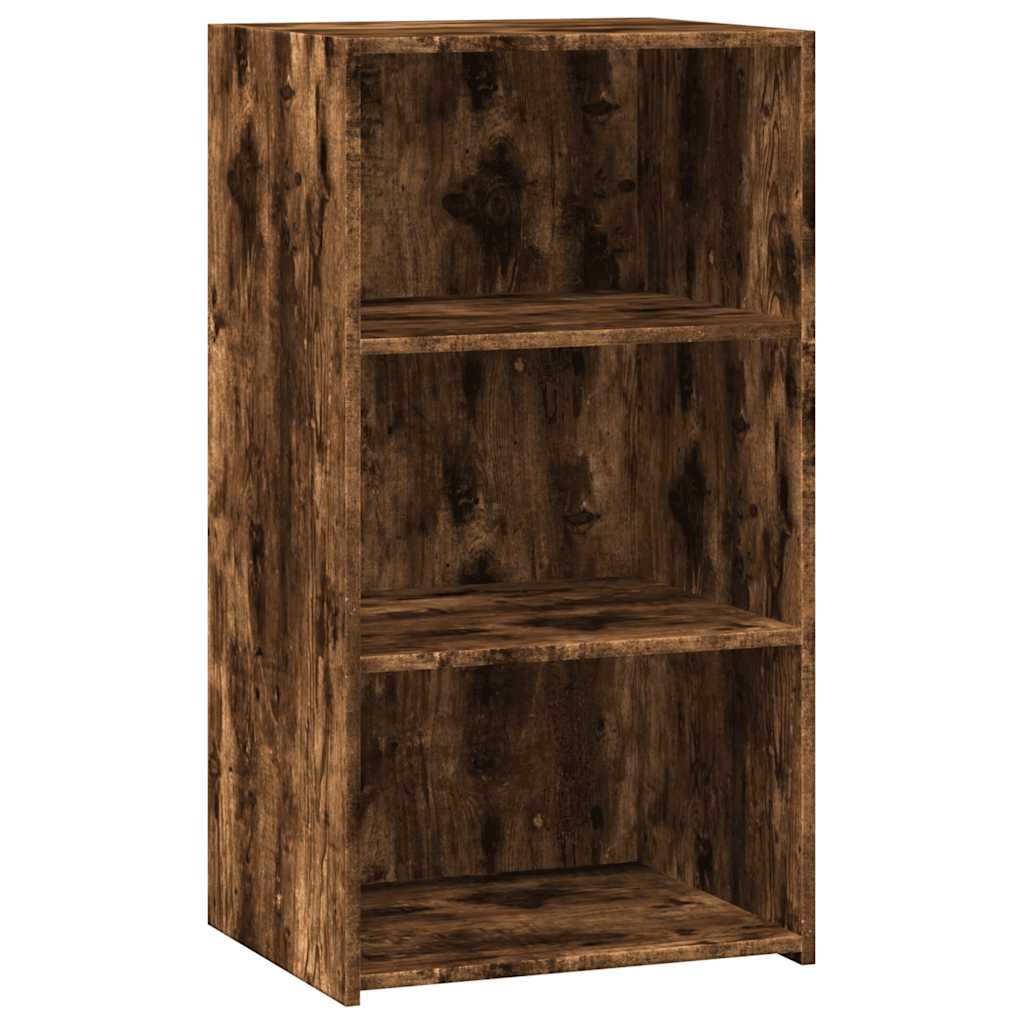 Vidaxl dressoir 50x41x93 cm bewerkt hout gerookt eikenkleurig