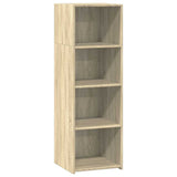 Vidaxl hoge kast 40x41x124 cm bewerkt hout sonoma eikenkleurig
