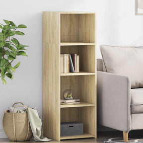 Vidaxl hoge kast 40x41x124 cm bewerkt hout sonoma eikenkleurig