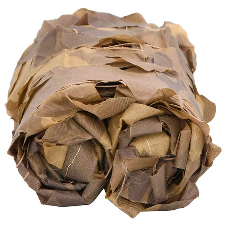 Vidaxl camouflagenet met opbergzak 844x429 cm zandkleurig