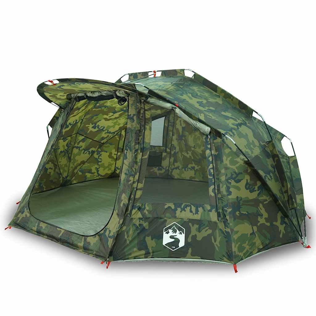 Vidaxl vistent 5-persoons waterdicht camouflage