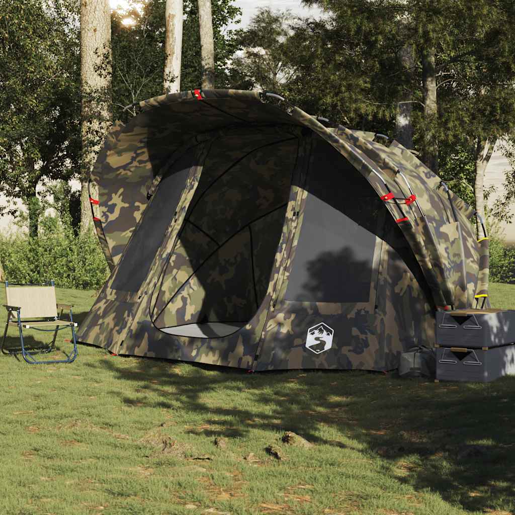 Vidaxl camouflage imperméable à 5 personnes VISTENT