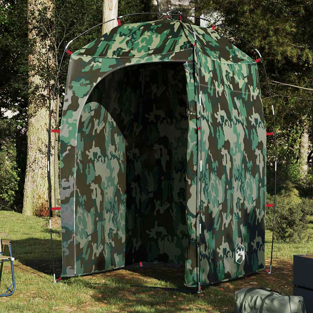 Vidaxl Ducha Tenta de camuflaje impermeable