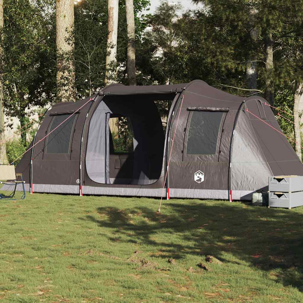 Vidaxl Tunnel tent 4-person waterproof brown