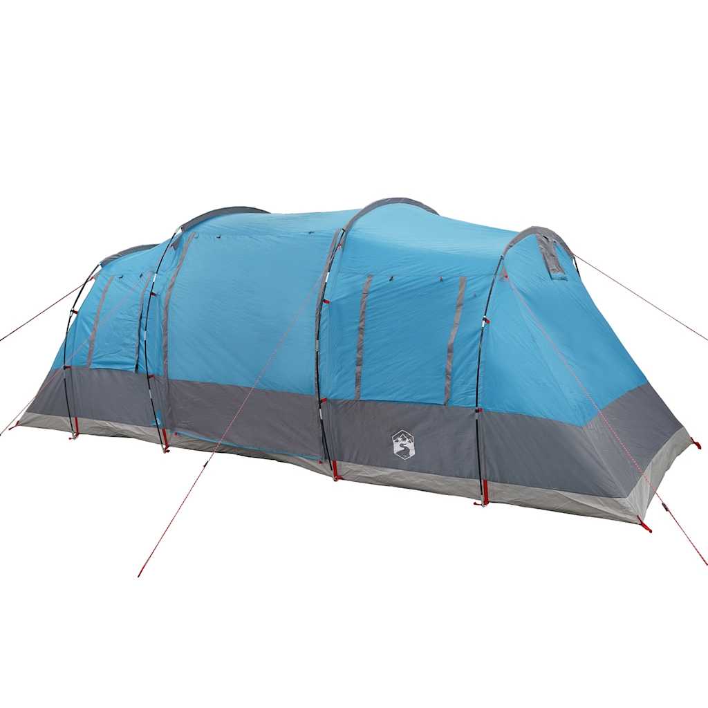 Tenda tunnel Vidaxl Blu impermeabile per 6 persone