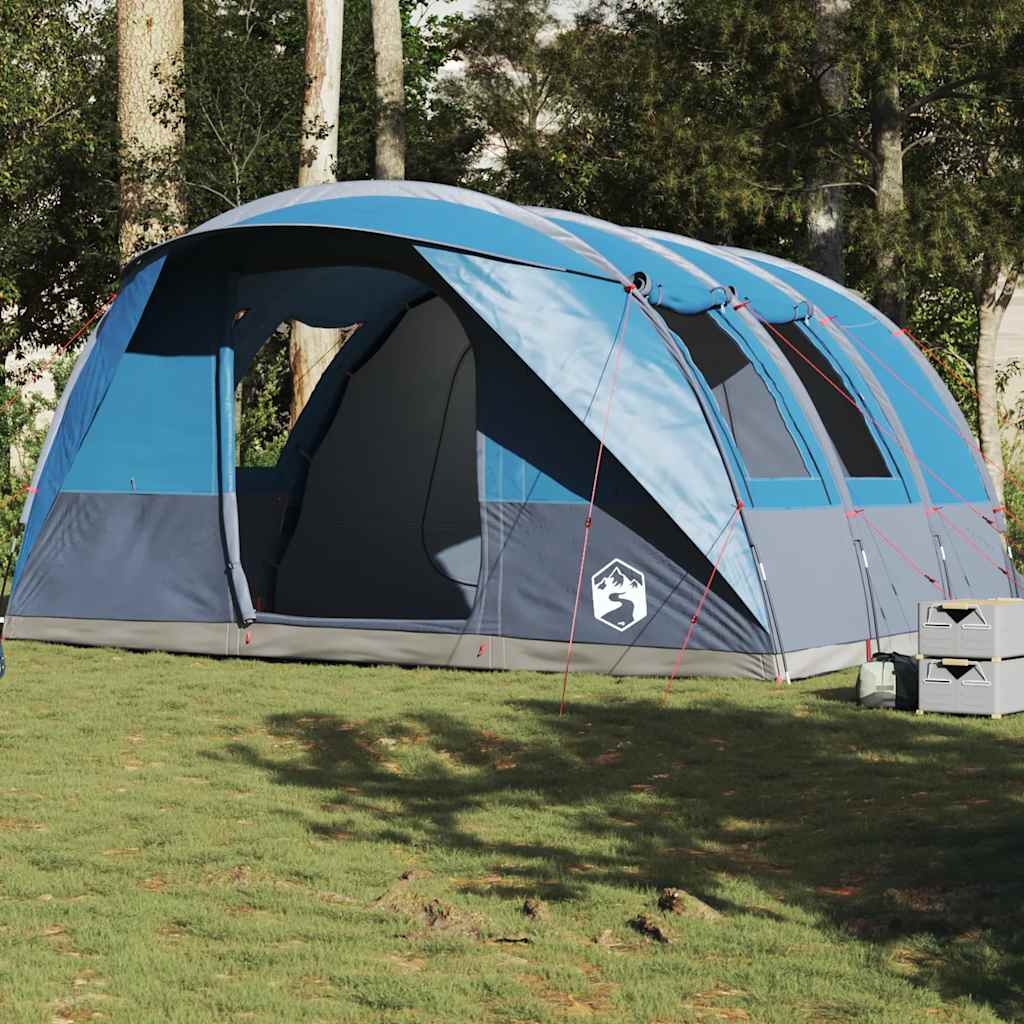 Vidaxl tunneltent 5-persoons waterdicht blauw