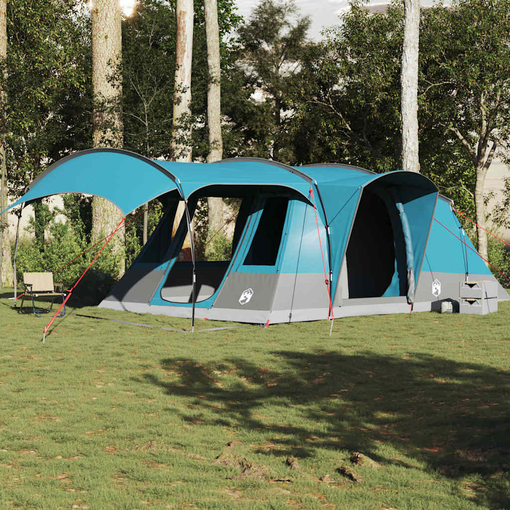 Vidaxl tunneltent 5-persoons waterdicht blauw