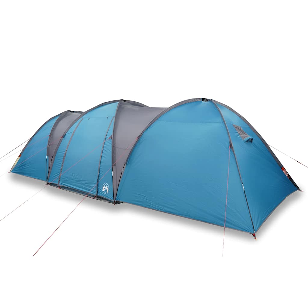 Vidaxl dome tente 8 personnes étanche bleu