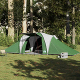 VidaXL Dome tent 6-person Waterproof Green