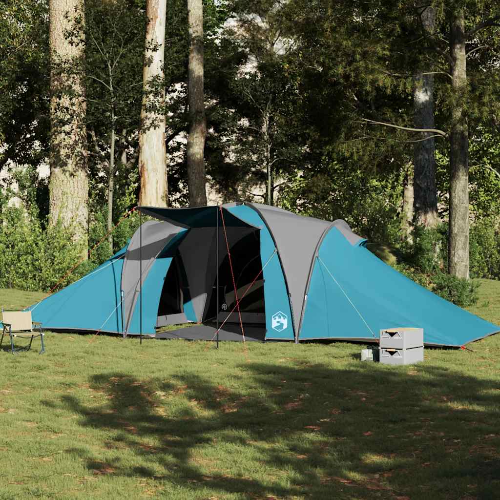 Vidaxl Dome Tent 6-osobowy wodoodporny niebieski