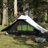 Tenda Vidaxl Tessuto Black Out di 2 persone Black Out White