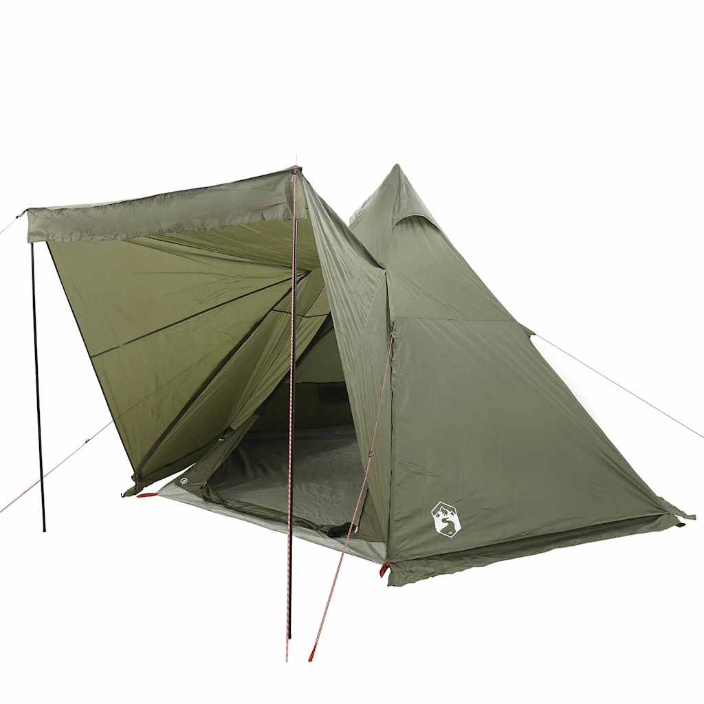 Vidaxl Green d'olive imperméable à 6 personnes tipitent 6 personnes