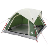 Vidaxl Tent 4 persone impermeabile verde