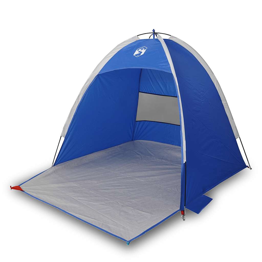 Vidaxl strandtent 3-persoons waterdicht azuurblauw