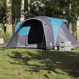 Vidaxl Dome Tent Blue impermeable de 6 personas