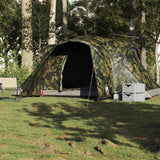 Vidaxl Dome Tenda 6 persone Mimetizzaggio impermeabile