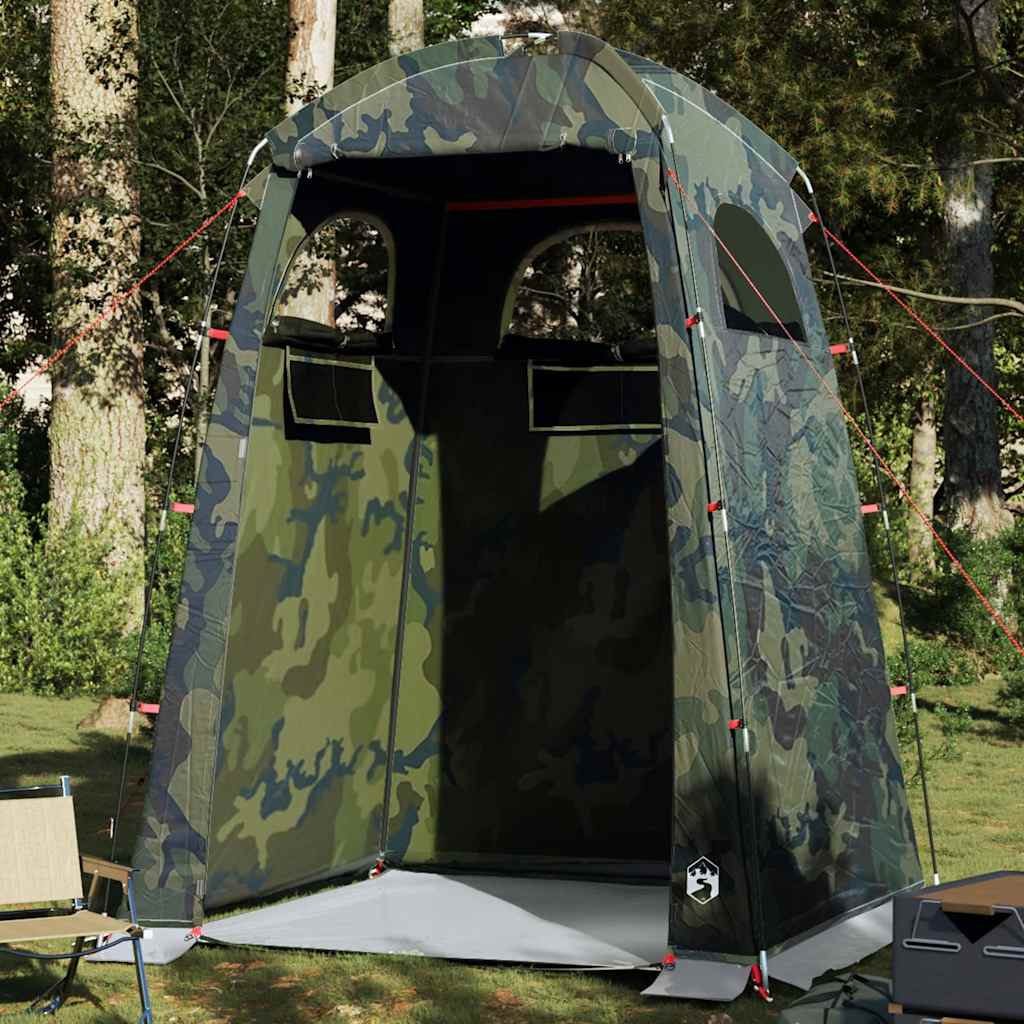 Vidaxl shower tent waterproof camouflage