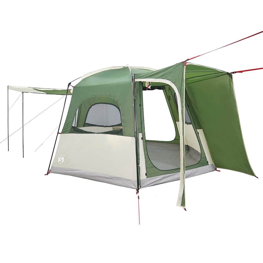 Vidaxl Autotent 4-Person Waterproof Green