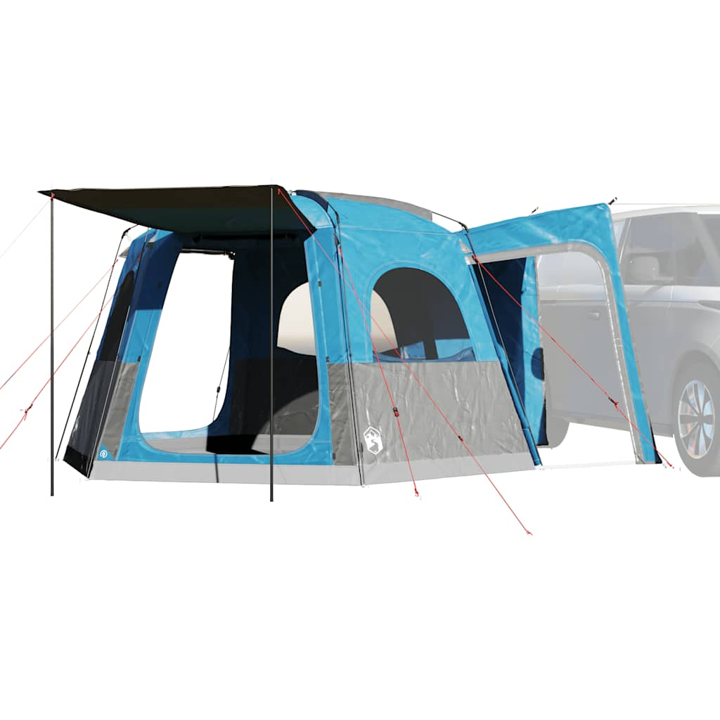 Vidaxl Autotent 4 persone Blu impermeabile