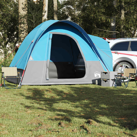 Vidaxl autotent 4-persoons waterdicht blauw