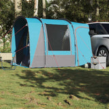 Vidaxl Autotent 4 persone Blu impermeabile