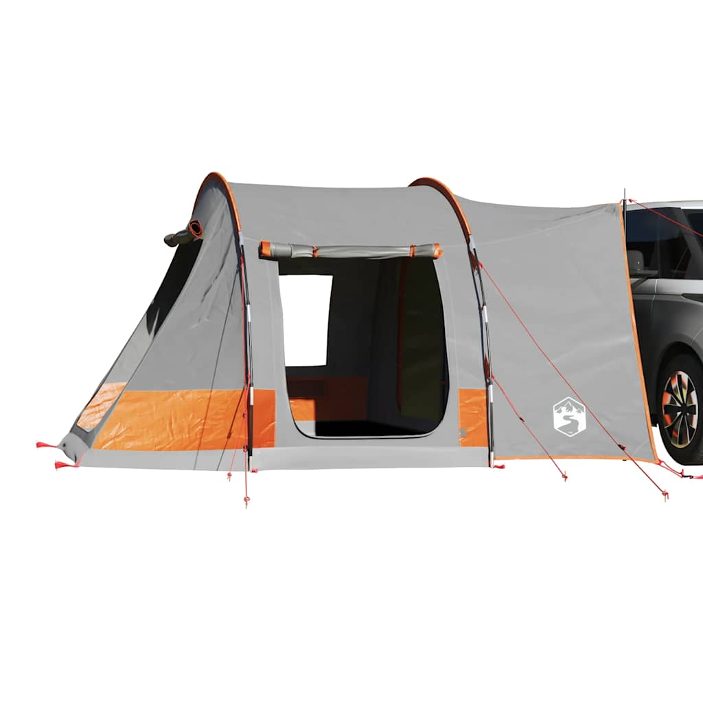 Vidaxl Autotent 2-person waterproof gray and orange