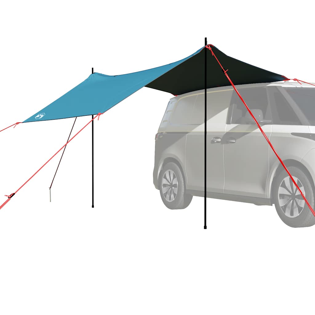 Vidaxl autotent vandtæt blå