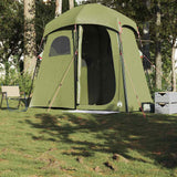 Tienda de ducha Vidaxl 2 personas Green de oliva impermeable