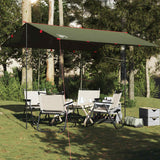 Vidaxl Camping Canopy Waterproof 366x306 cm Olive Green