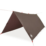 Vidaxl Camping Canopy Waasserdicht 406x306 cm Brown