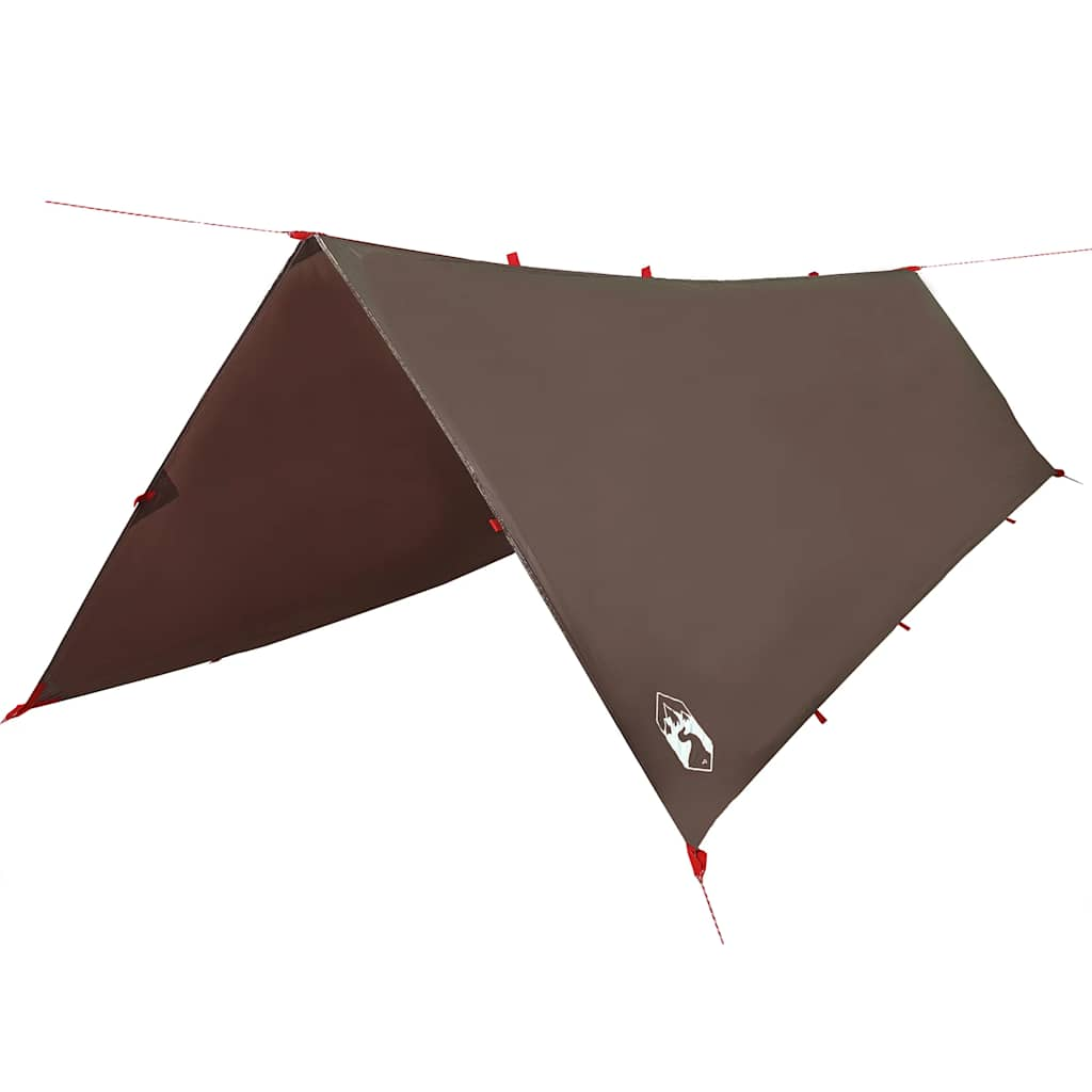 Vidaxl Camping Canopy Waterproof 506x306 cm de marrón